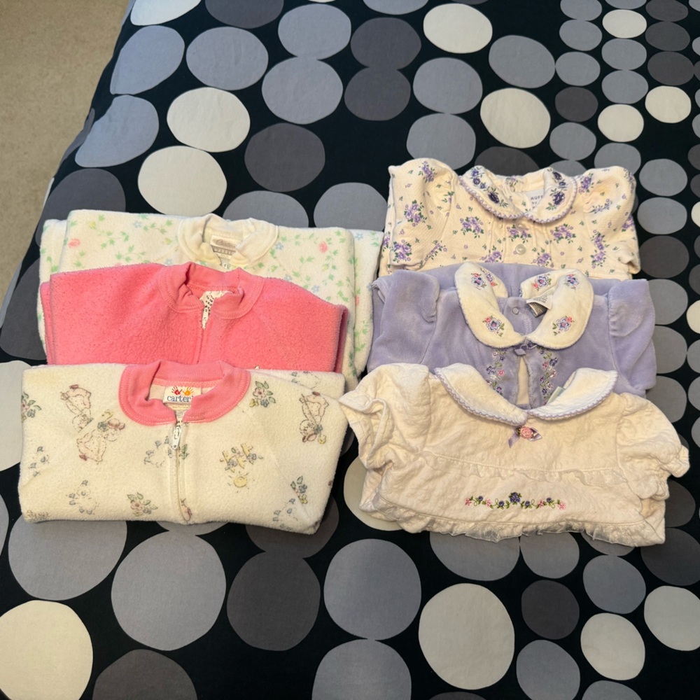 Vintage Baby Clothes Lot - 6 pieces
